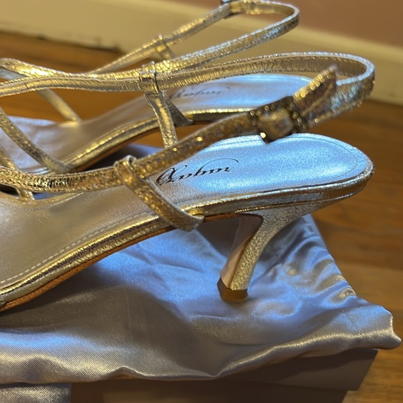 Ragazza gold evening shoe - Picture 4 of 6